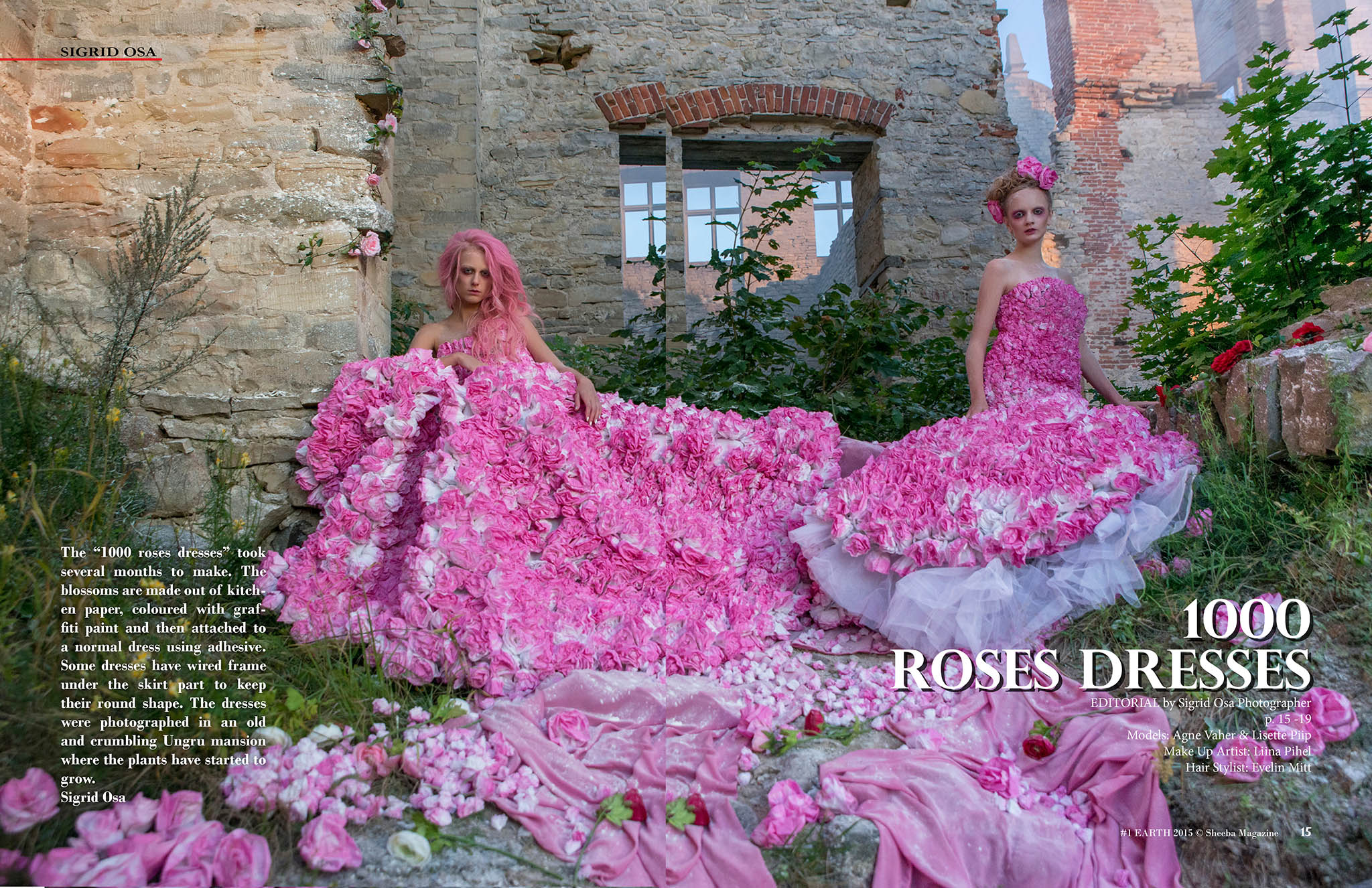 1000 Roses Dresses by Sigrid Osa