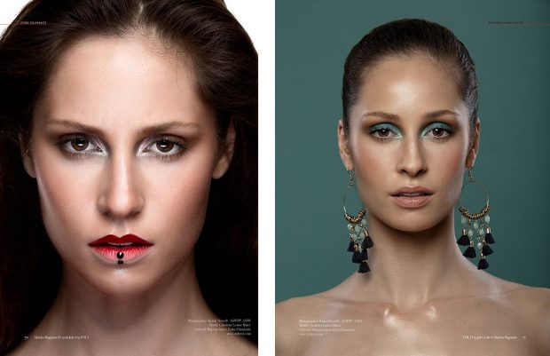makeup by Zydre Zilinskaite