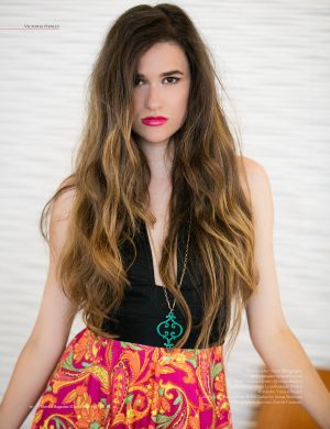 model and designer Victoria Henley