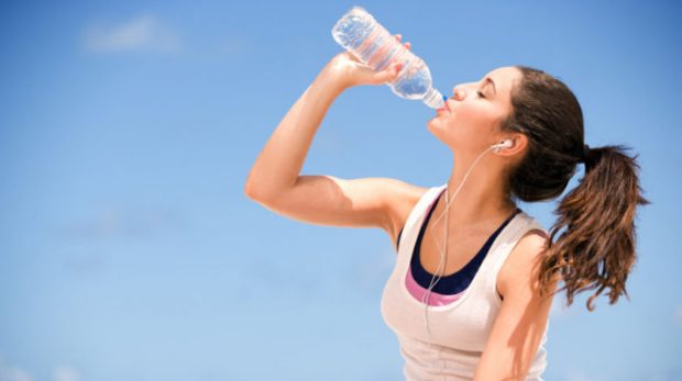 drink plenty of water to rpevent wrinkles