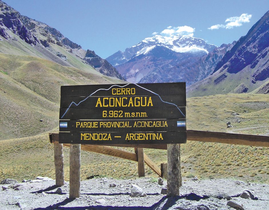 climbing Aconcagua