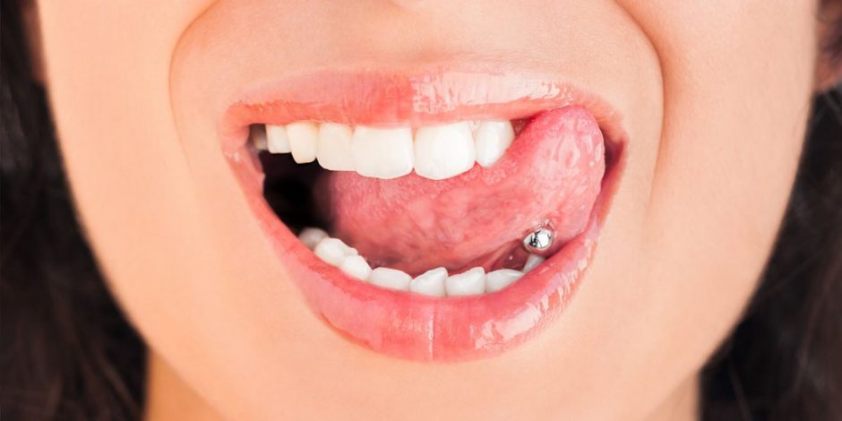 tongue piercing fashion