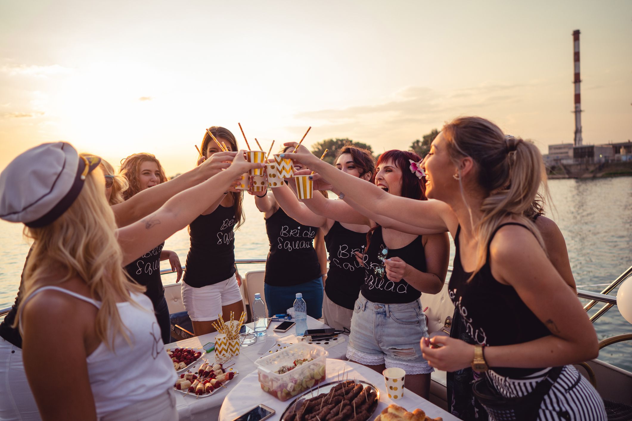 Catering Etiquette for a Girls' Night In