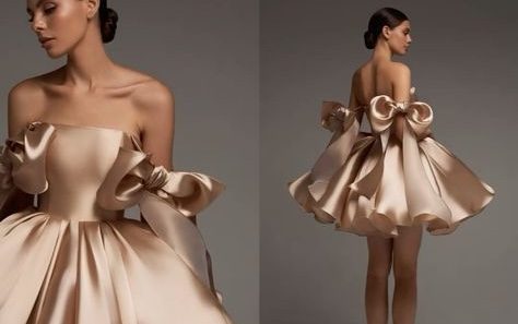 cocktail dresses come in more avant-garde design