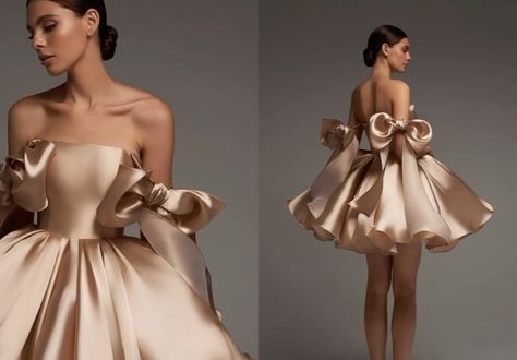cocktail dresses come in more avant-garde design