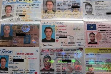 fake ID through scanner