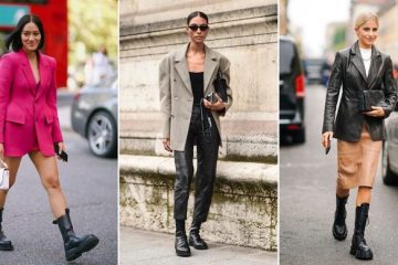 chunky boots as street style
