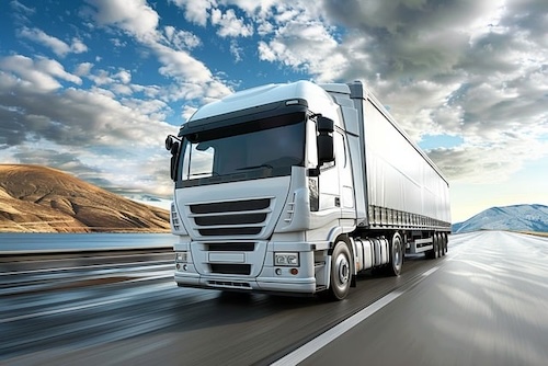 trucker is using electric logging devices