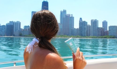 what to do after applying sun lotion?