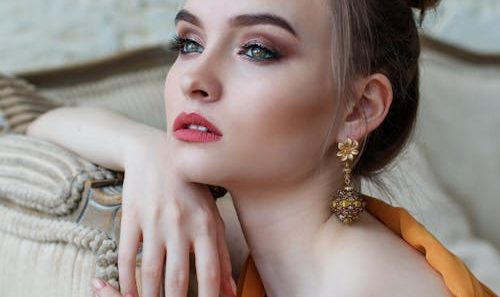 woman enjoys a mini-makeover