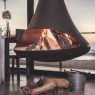 modern pellet stove