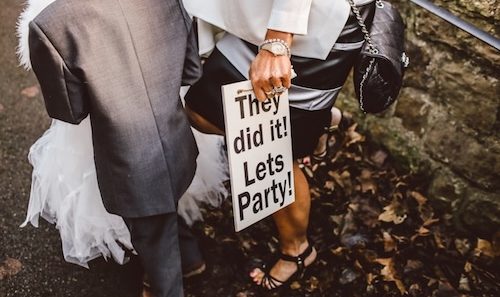 organizing wedding party
