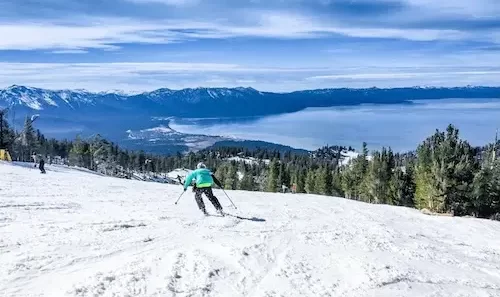 visit Lake Tahoe as a winter destination