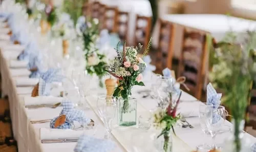serving food for your wedding