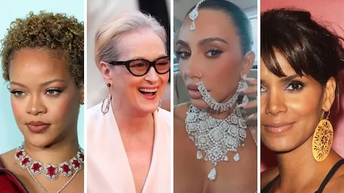 Celebrities in Indian Jewelry